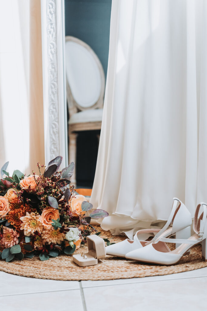 Les détails d'un mariage d'automne à Hombourg Haut