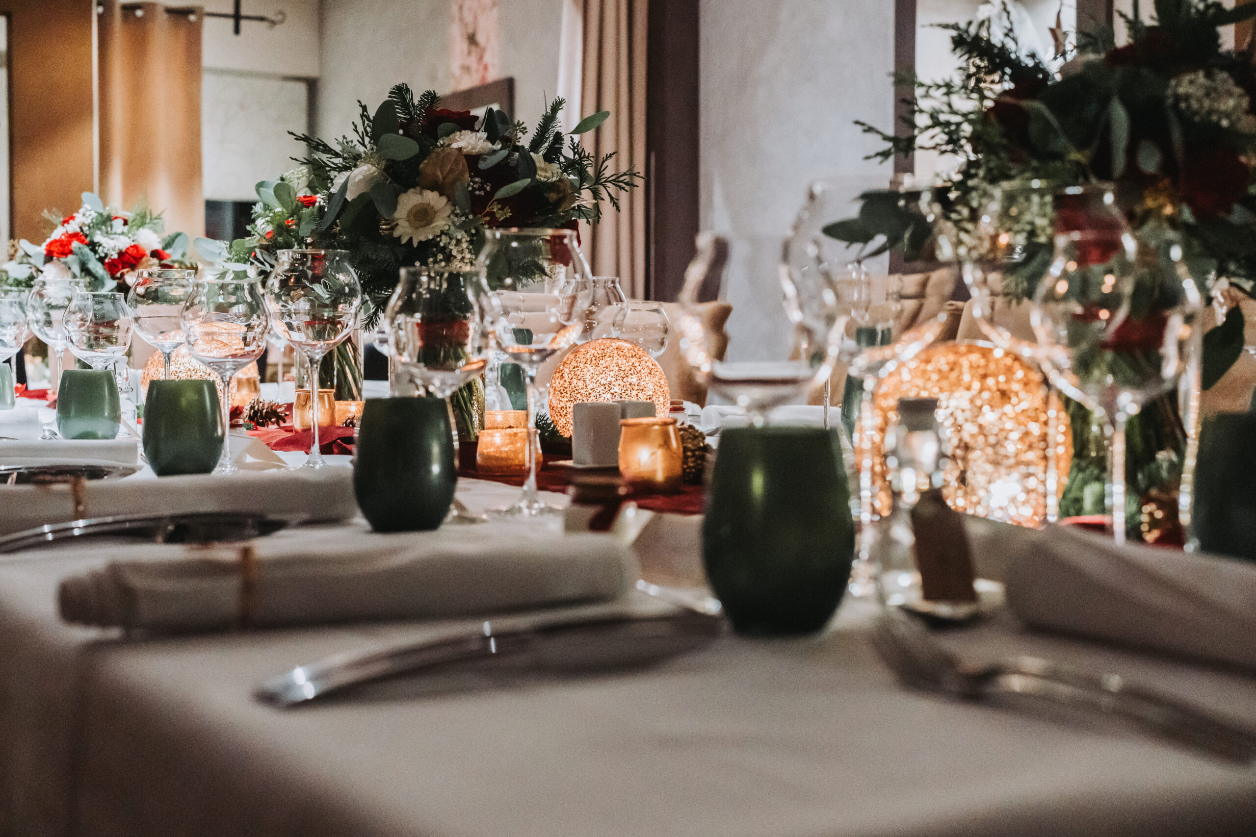Table des mariés au Restaurant Chez Claire à Freybouse