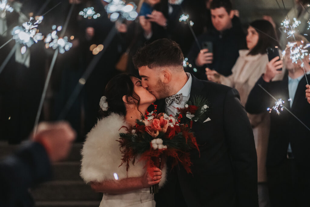 Sortie d'Eglise des mariés à Saint-Avold